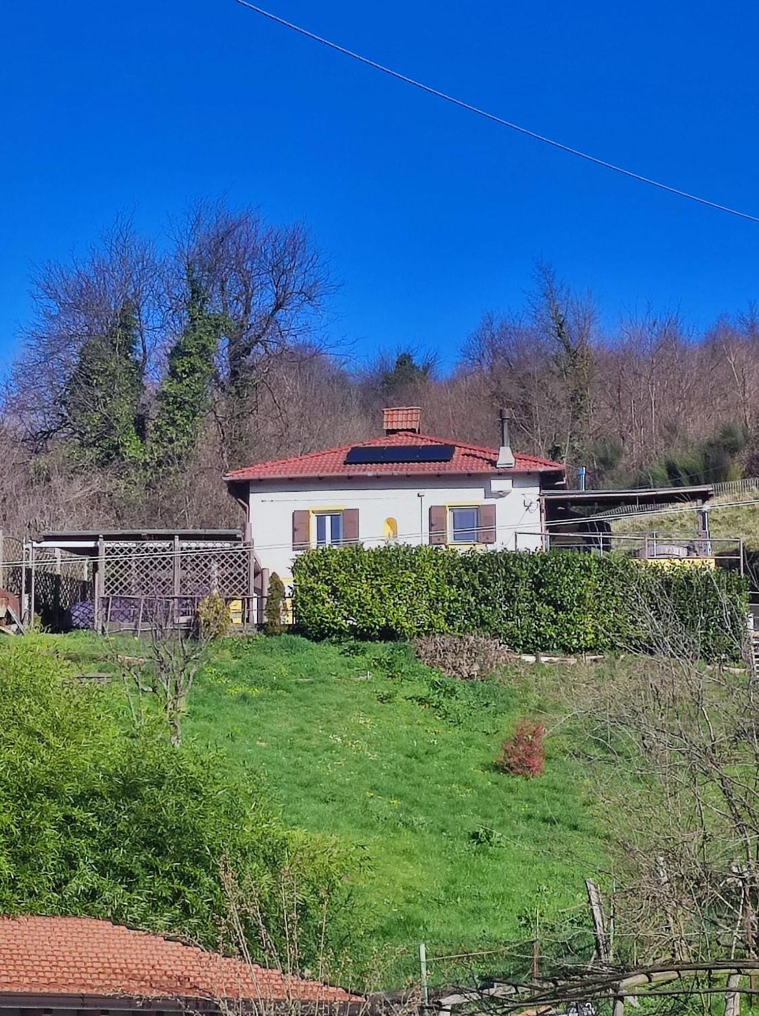La Casa Nel Bosco Vila Ronco Scrivia Exterior foto